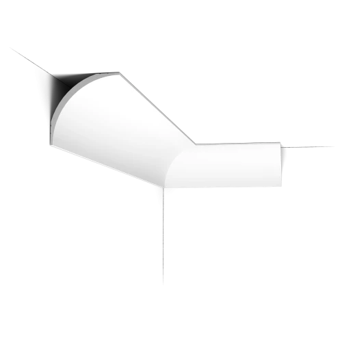 Listwa sufitowa Orac Decor CX126 8,7 cm - gładki gzyms z duropolimeru