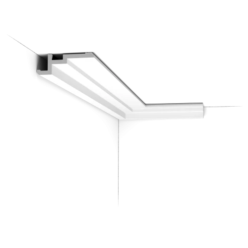 Listwa sufitowo-oświetleniowa Orac Decor CX196 - geometria i
