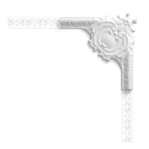 Narożnik ścienny Orac Decor P3020A – gotowy element do listwy P3020
