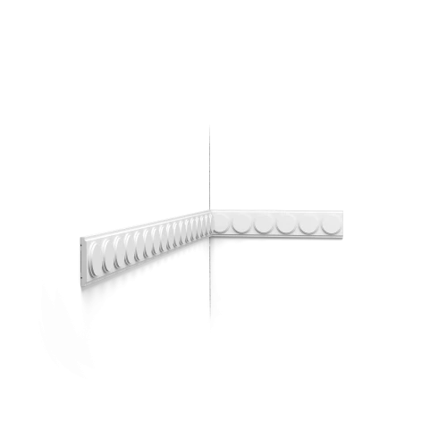 Listwa ścienna Orac Decor P9905 - rzeźbiarski profil Art Déco