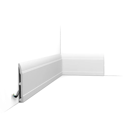 Listwa Podłogowa Orac Decor SX 104 - Klasyczny cokół z kanałem
