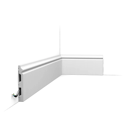 Listwa Podłogowa Orac Decor SX 118 - Elegancki Cokół z Kanałem