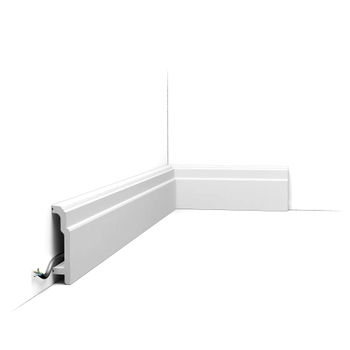 Listwa Podłogowa Orac Decor SX 155 - Elegancki Cokół z Kanałem