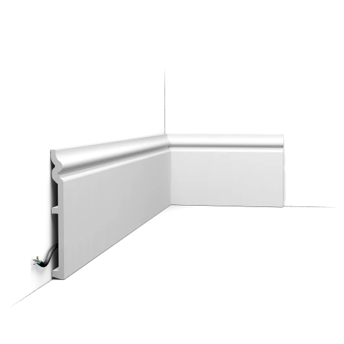 Listwa przypodłogowa Orac Decor SX206 - elegancki cokół z kanałem