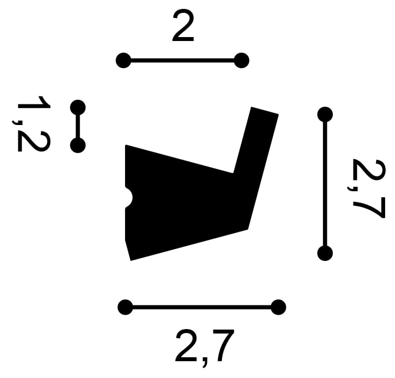 listwa-oswietleniowa-led-cx189-orac-przekroj-wymiary