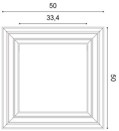 w121 Panel ścienny Orac