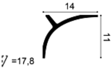 Listwa sufitowa C991 szkic.png