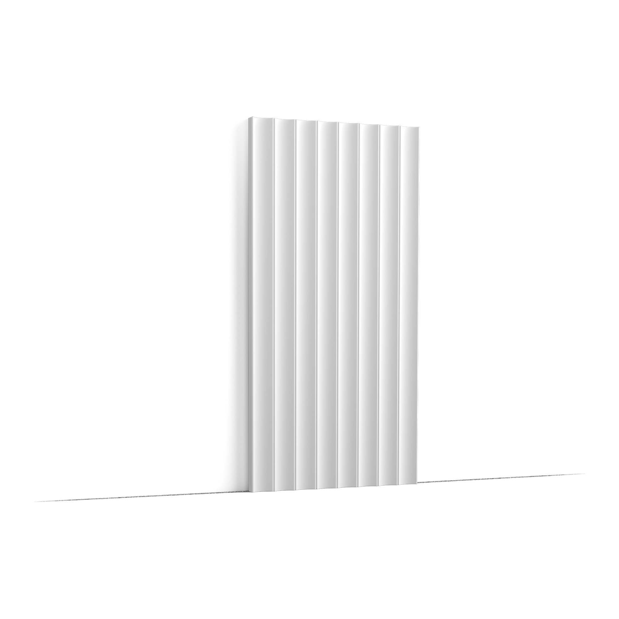 Panel Ścienny 3D Orac Decor W109-200 VALLEY – Wklęsłe Ryfle Purotouch